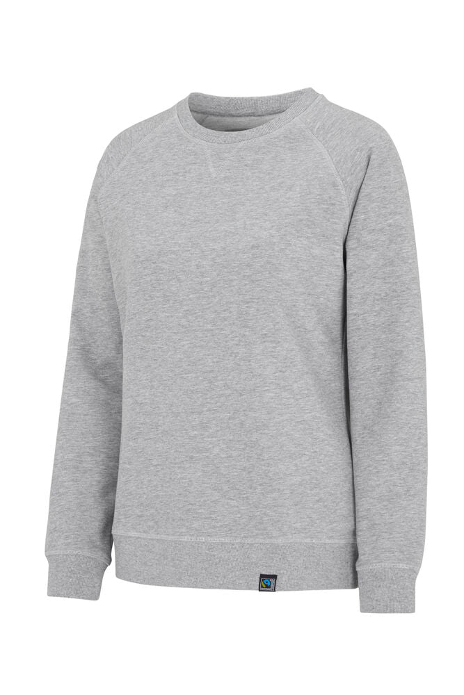 F. Terry Crew Neck Damen