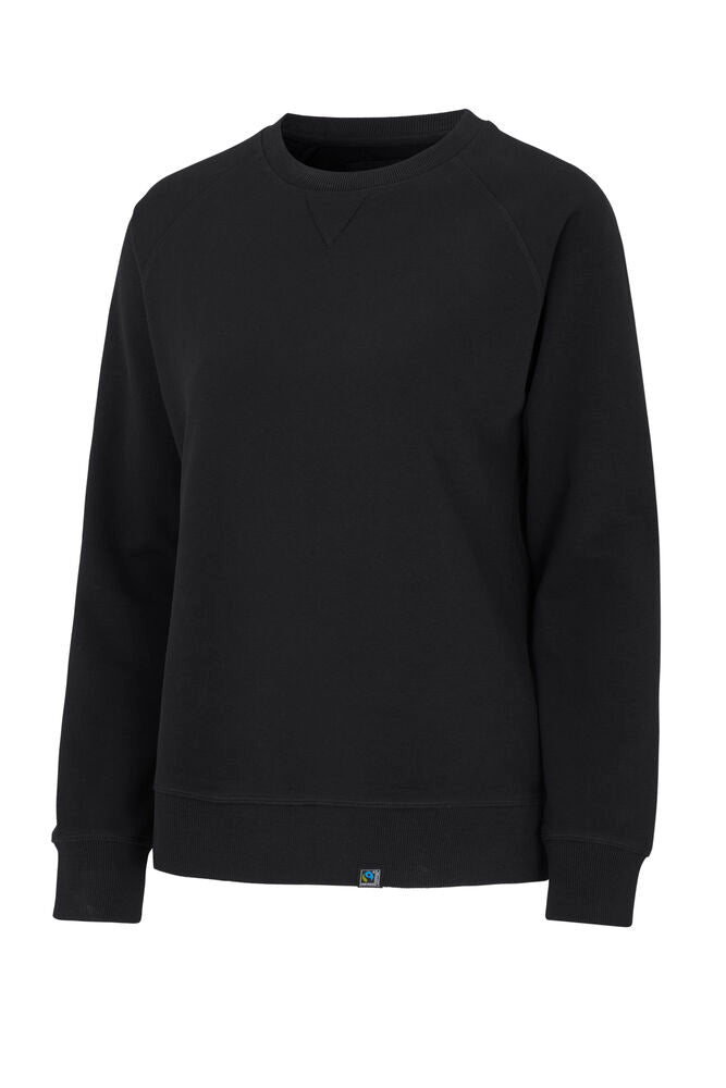 F. Terry Crew Neck Damen