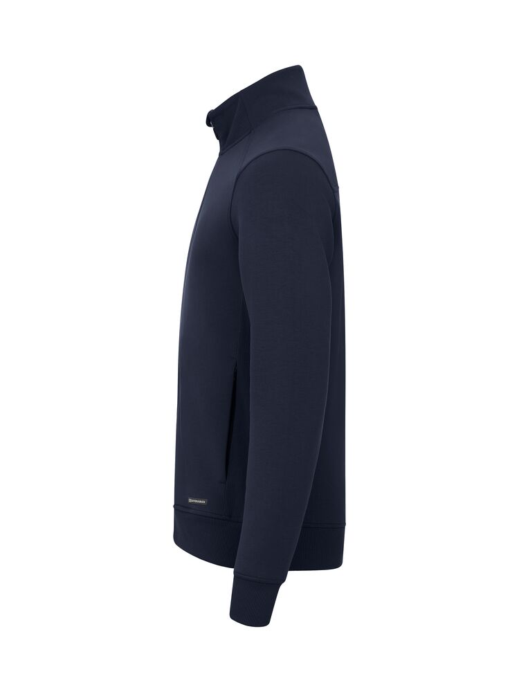 Herren Hoody mit halber Reisverschluss