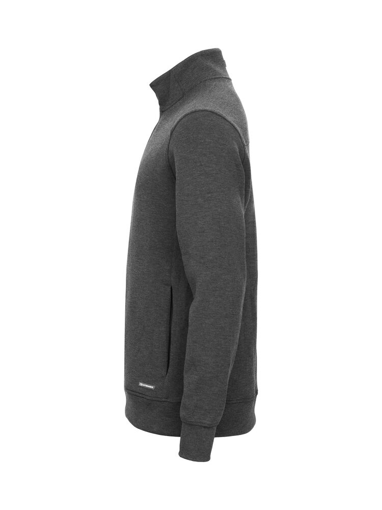 Herren Hoody mit halbem Reisverschluss