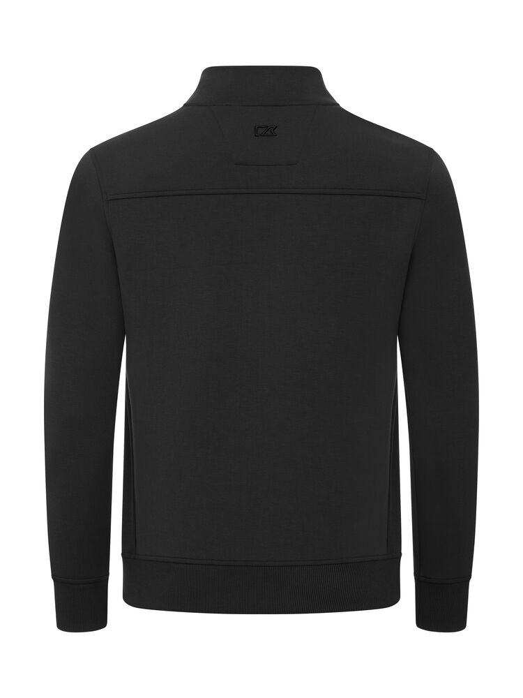 Herren Hoody mit halbem Reisverschluss