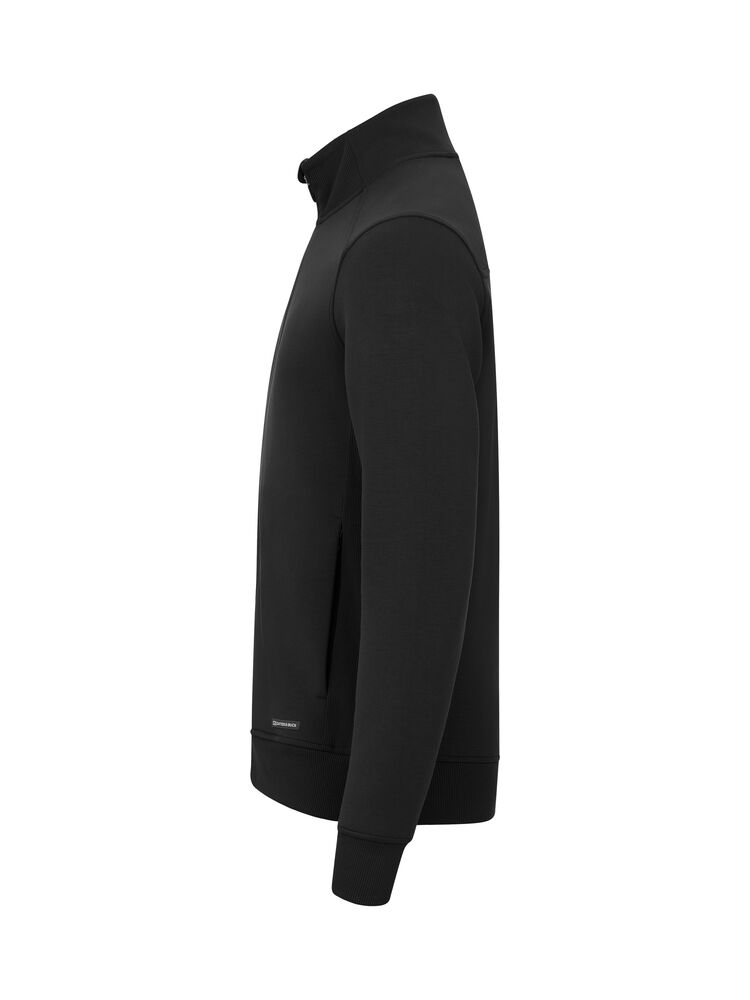 Herren Hoody mit halbem Reisverschluss