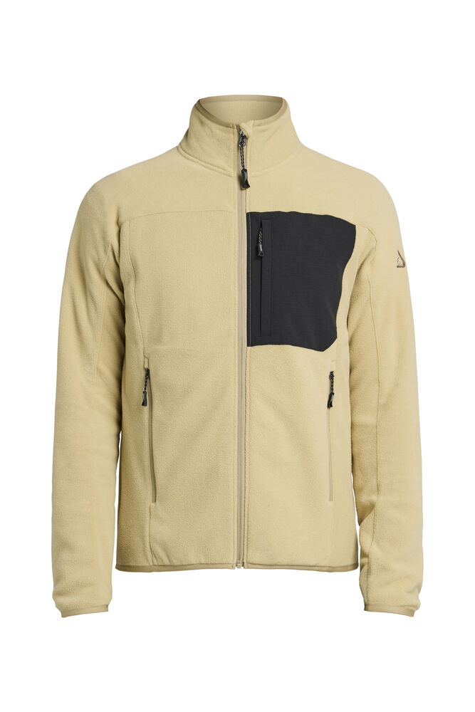Pocket Fleece Jacke Herren