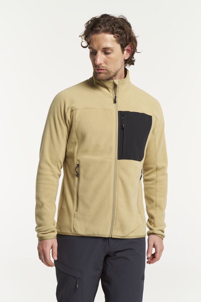 Pocket Fleece Jacke Herren