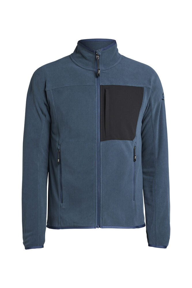 Pocket Fleece Jacke Herren