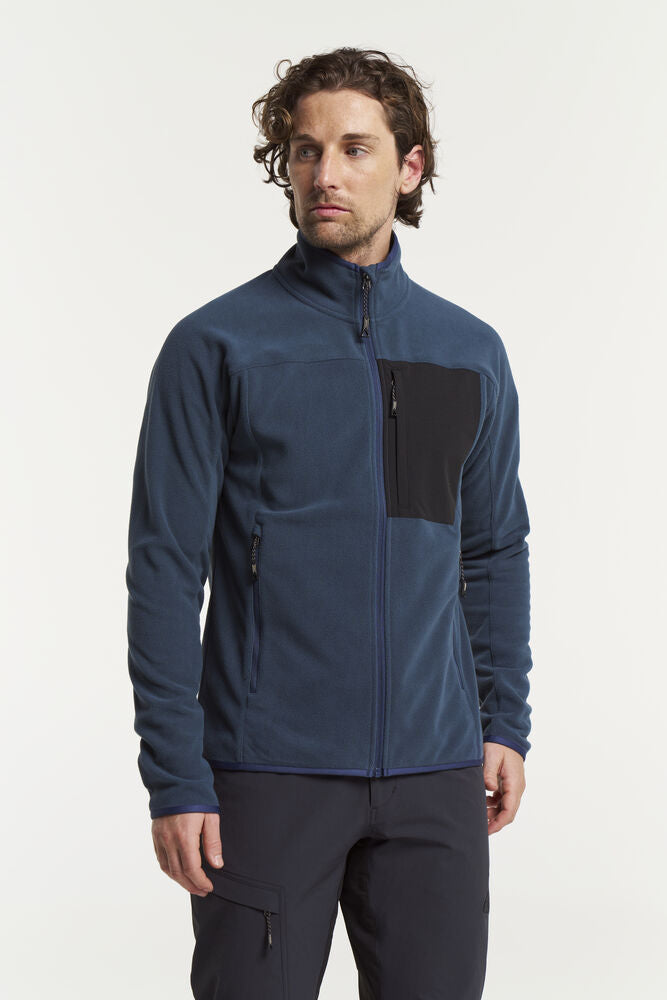 Pocket Fleece Jacke Herren