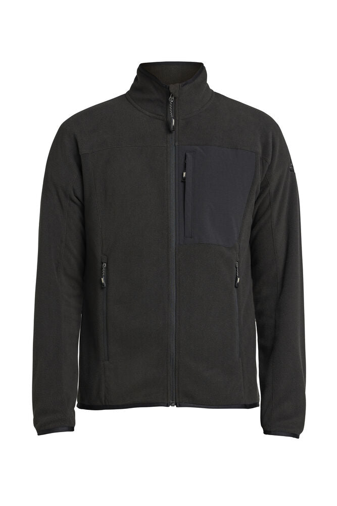 Pocket Fleece Jacke Herren