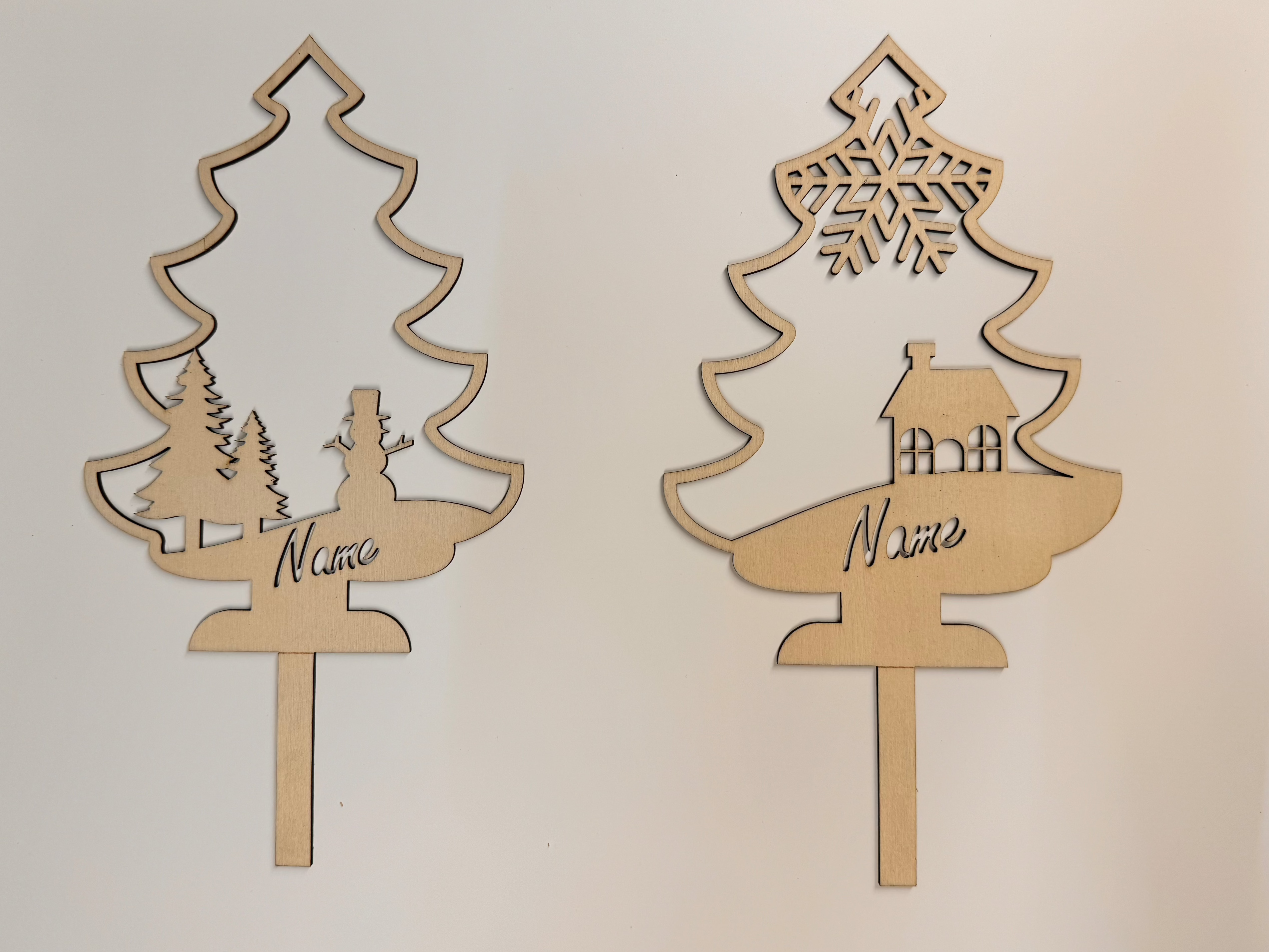 Samichlaus Stiefel Namens Schild
