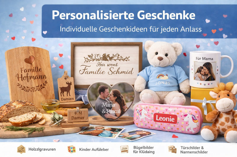 Personalisierte Geschenke – Individuelle Geschenkideen für jeden Anlass