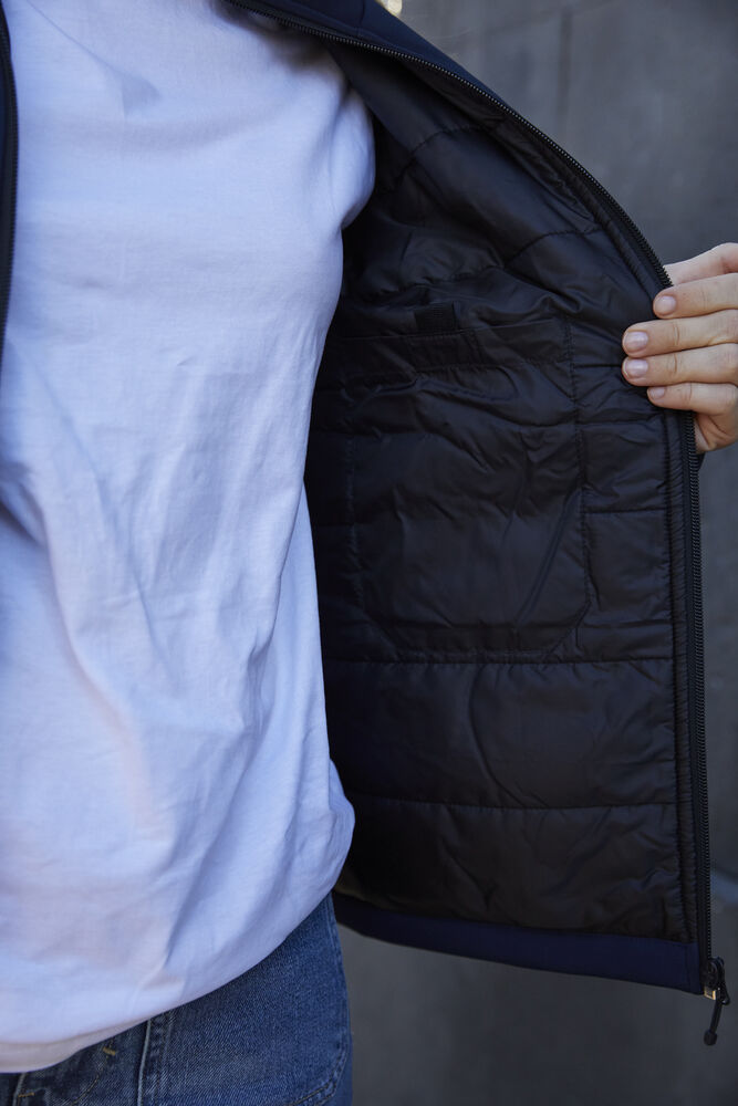 Padded Softshell Jacket Herren - Swiss-Crafting