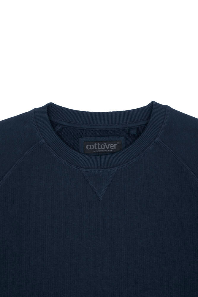 F. Terry Crew Neck Damen