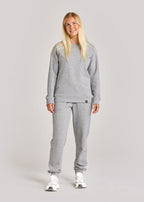 F. Terry Crew Neck Damen