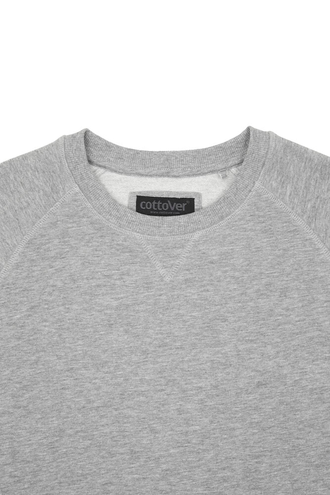 F. Terry Crew Neck Damen
