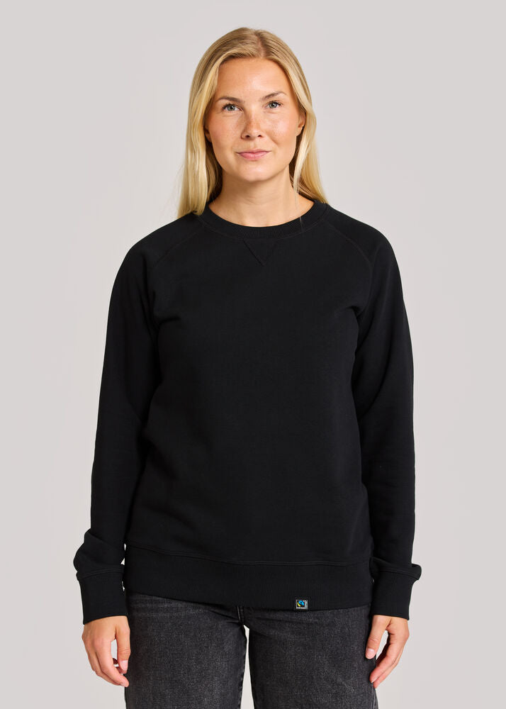 F. Terry Crew Neck Damen