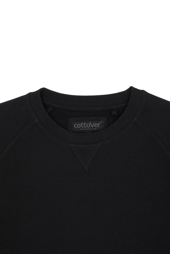 F. Terry Crew Neck Damen