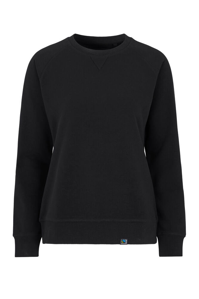F. Terry Crew Neck Damen