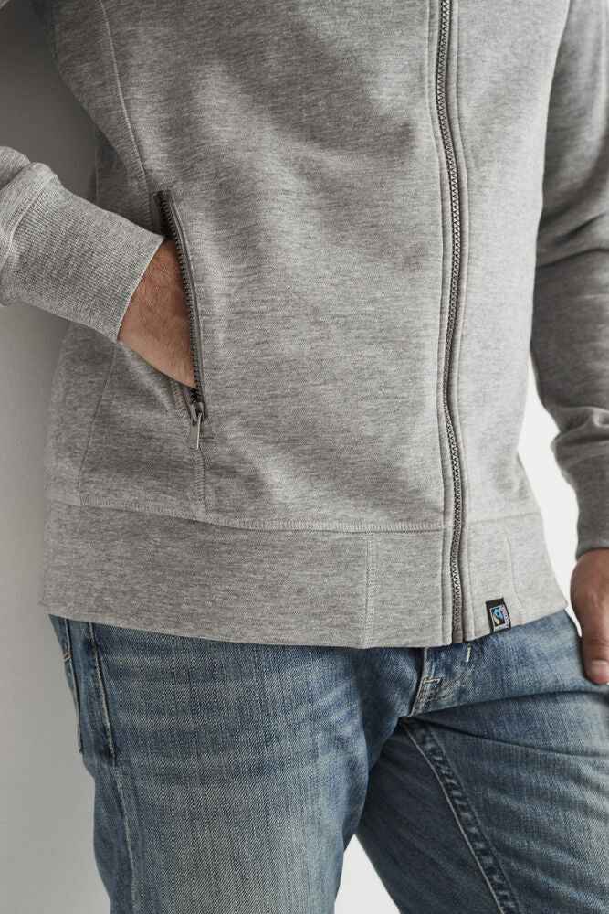 Terry Zip Hoody Herren