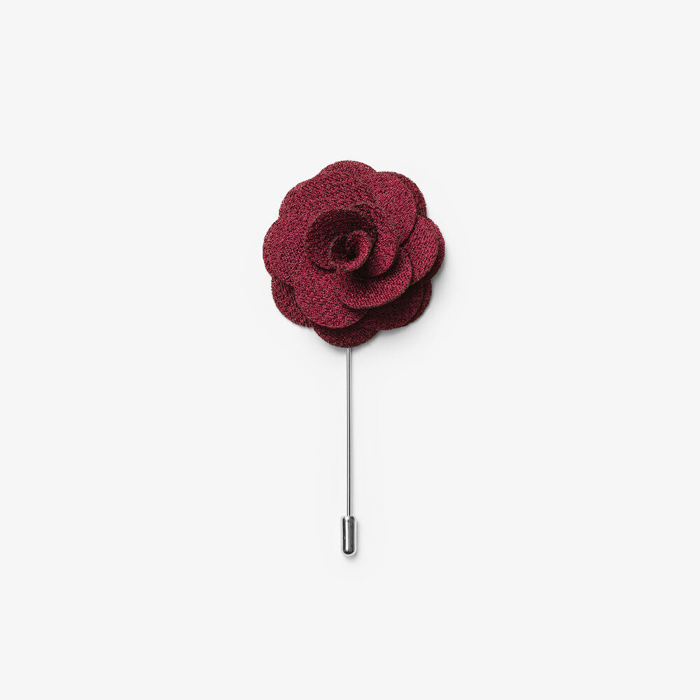 Solid Hankie & Lapel Pin Herren