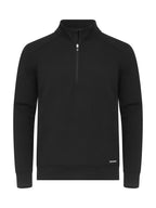 Herren Hoody mit halbem Reisverschluss