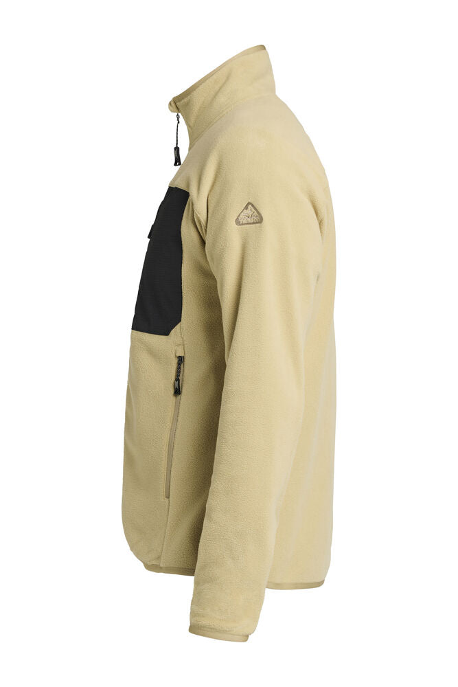 Pocket Fleece Jacke Herren