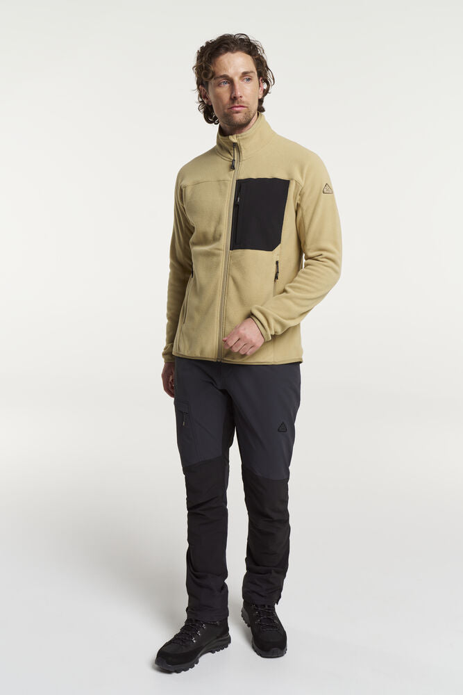 Pocket Fleece Jacke Herren