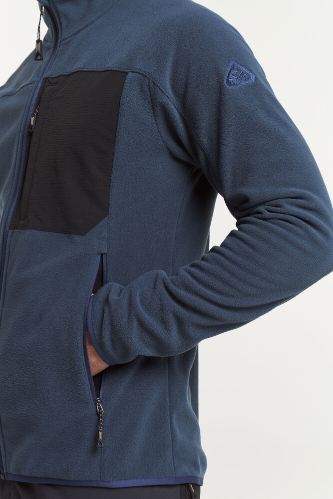 Pocket Fleece Jacke Herren