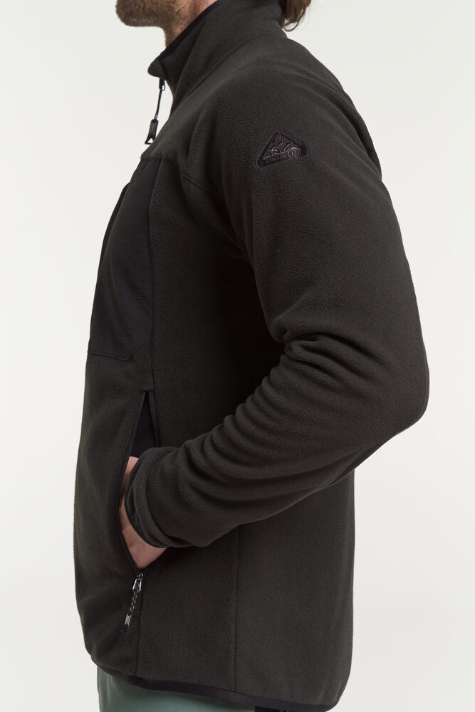 Pocket Fleece Jacke Herren