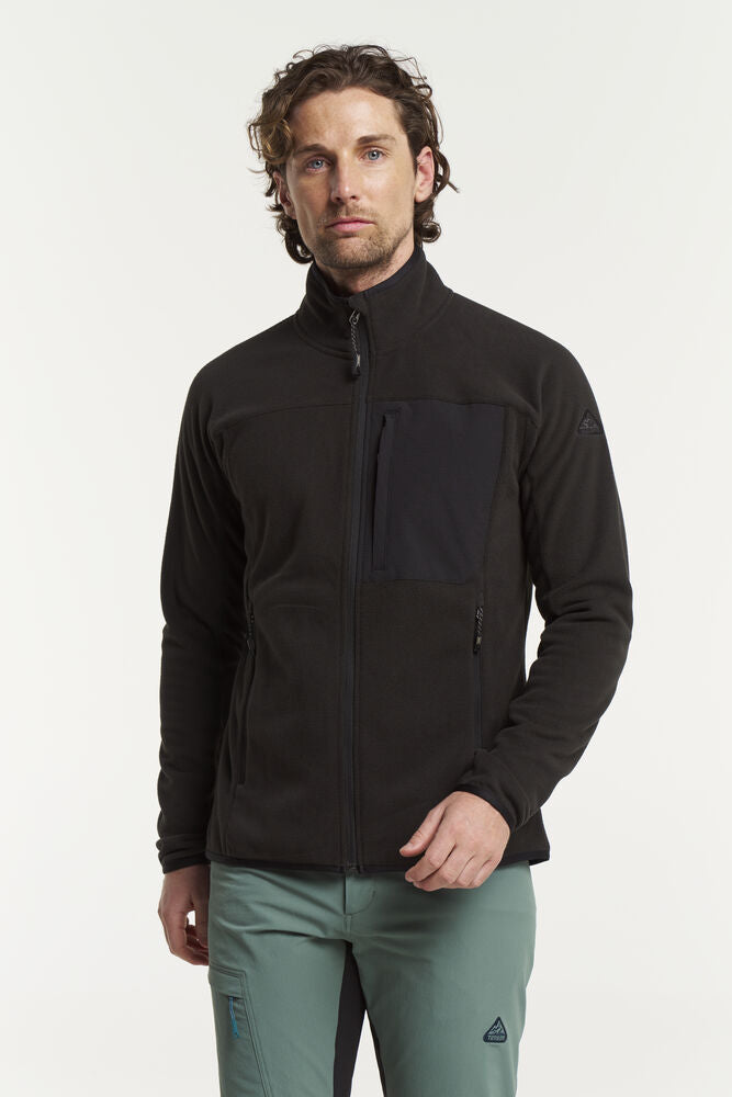 Pocket Fleece Jacke Herren
