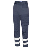 Herren/STRETCH ARBEITSHOSE MIT REFLEKTOREN