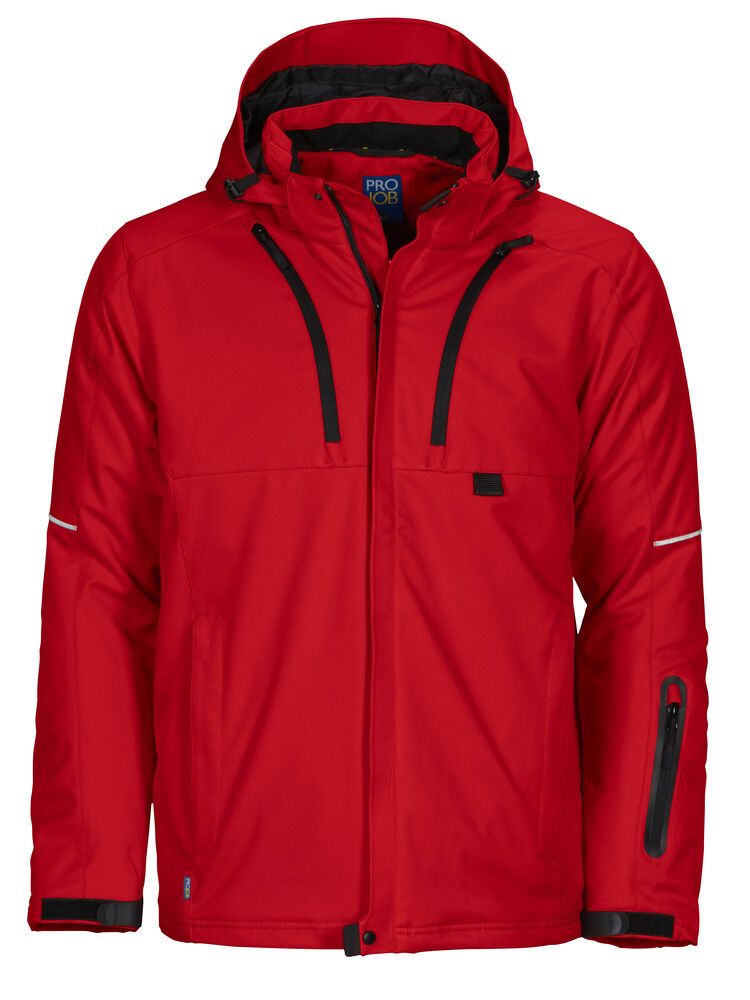 Gefütterte Herren 3-LAGIGE SOFTSHELL JACKE