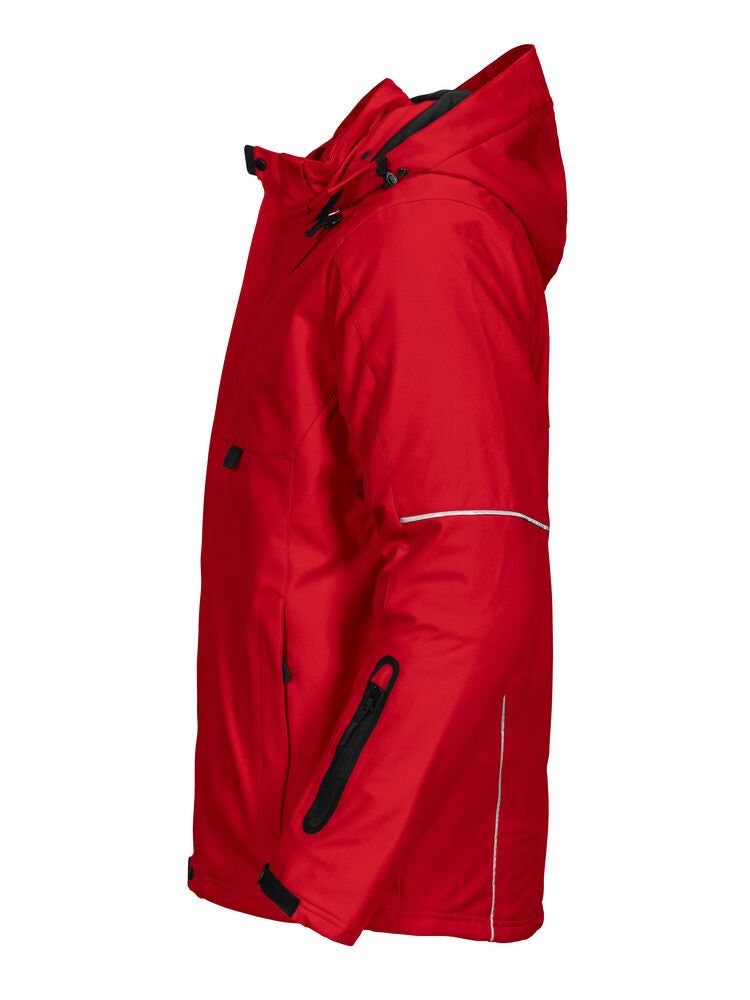 Gefütterte Herren 3-LAGIGE SOFTSHELL JACKE
