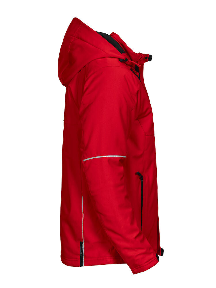 Gefütterte Herren 3-LAGIGE SOFTSHELL JACKE