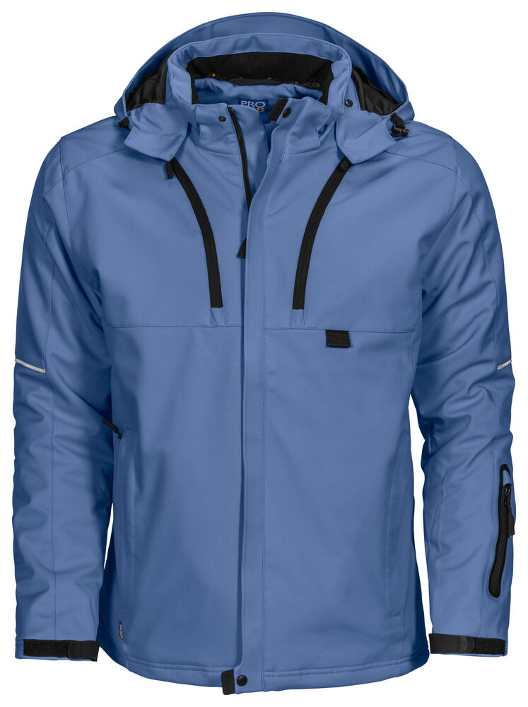 Gefütterte Herren 3-LAGIGE SOFTSHELL JACKE