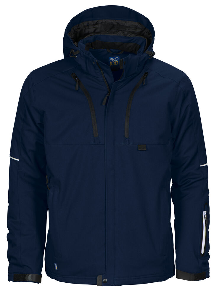 Gefütterte Herren 3-LAGIGE SOFTSHELL JACKE