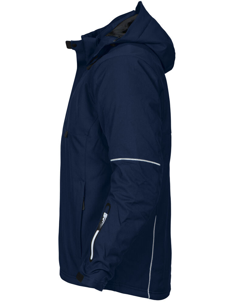 Gefütterte Herren 3-LAGIGE SOFTSHELL JACKE