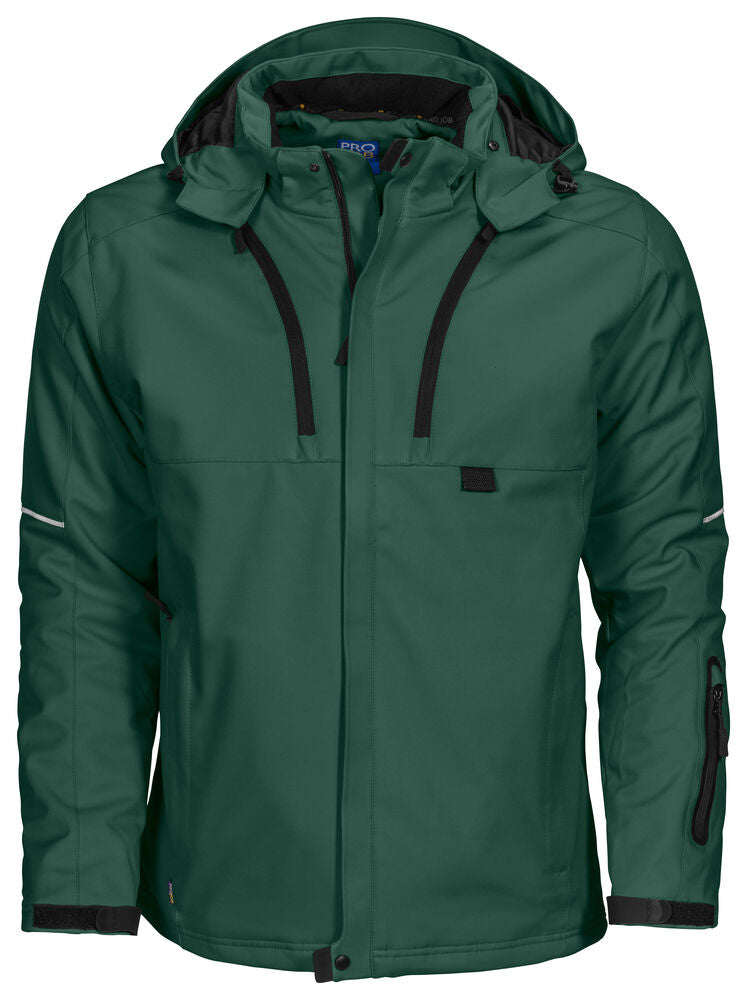 Gefütterte Herren 3-LAGIGE SOFTSHELL JACKE