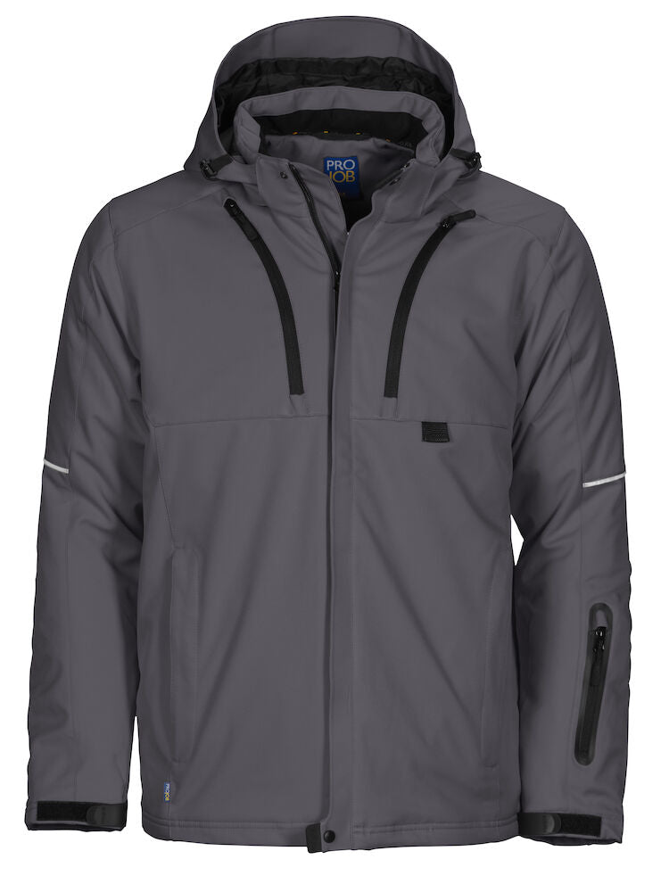 Gefütterte Herren 3-LAGIGE SOFTSHELL JACKE