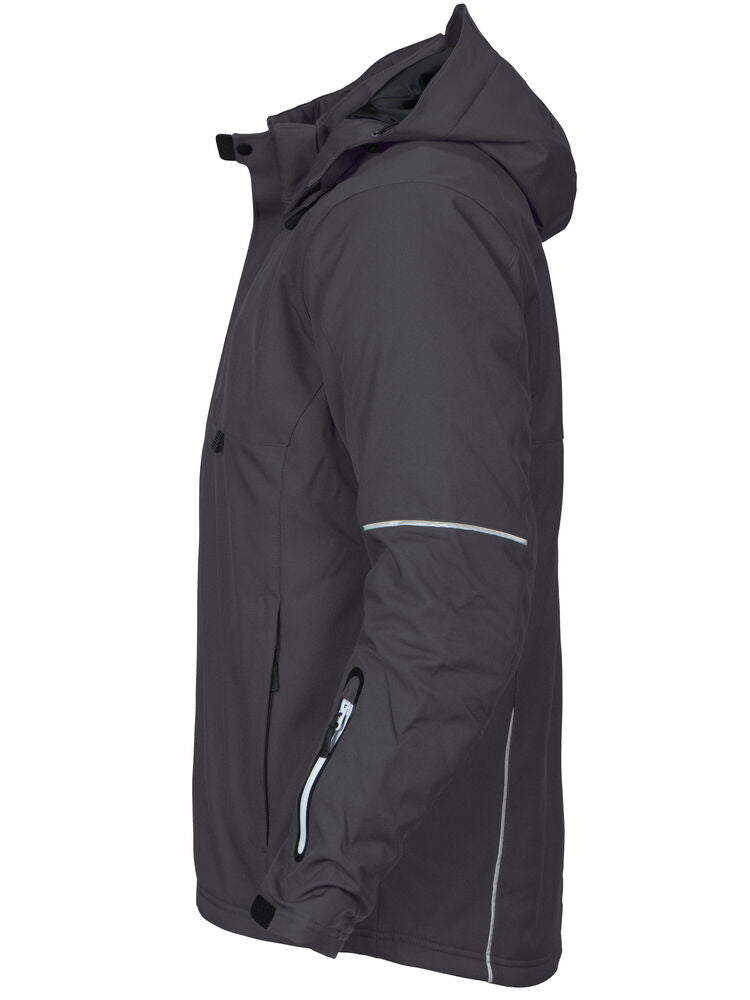 Gefütterte Herren 3-LAGIGE SOFTSHELL JACKE