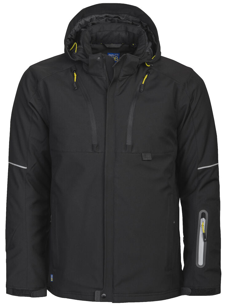 Gefütterte Herren 3-LAGIGE SOFTSHELL JACKE