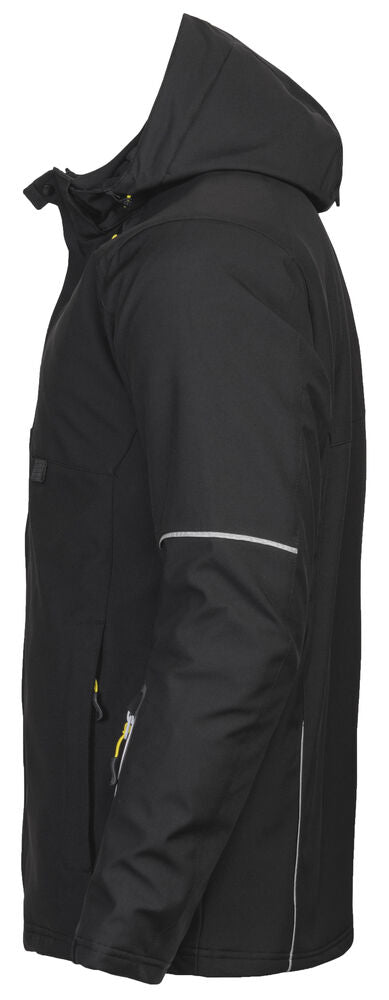 Gefütterte Herren 3-LAGIGE SOFTSHELL JACKE