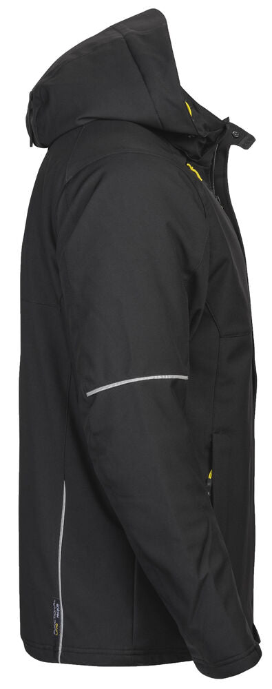 Gefütterte Herren 3-LAGIGE SOFTSHELL JACKE