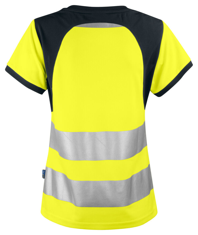 DAMEN T-SHIRT EN ISO 20471 KL. 2