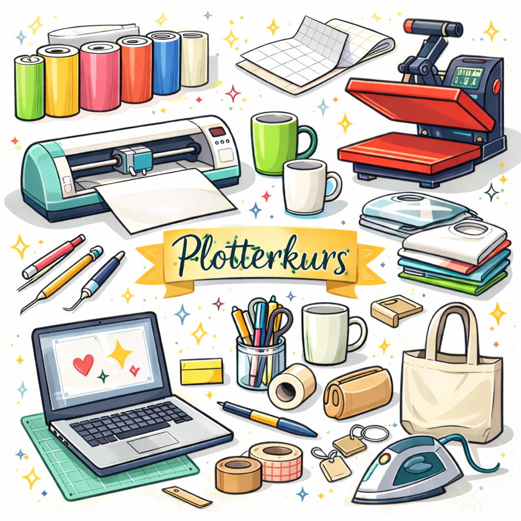 Plotter Intensivkurs – Vertiefe deine Plottertechnik