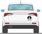 Hunde Namen Sticker