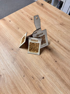 Twint oder Shop Url  Ständer aus Holz