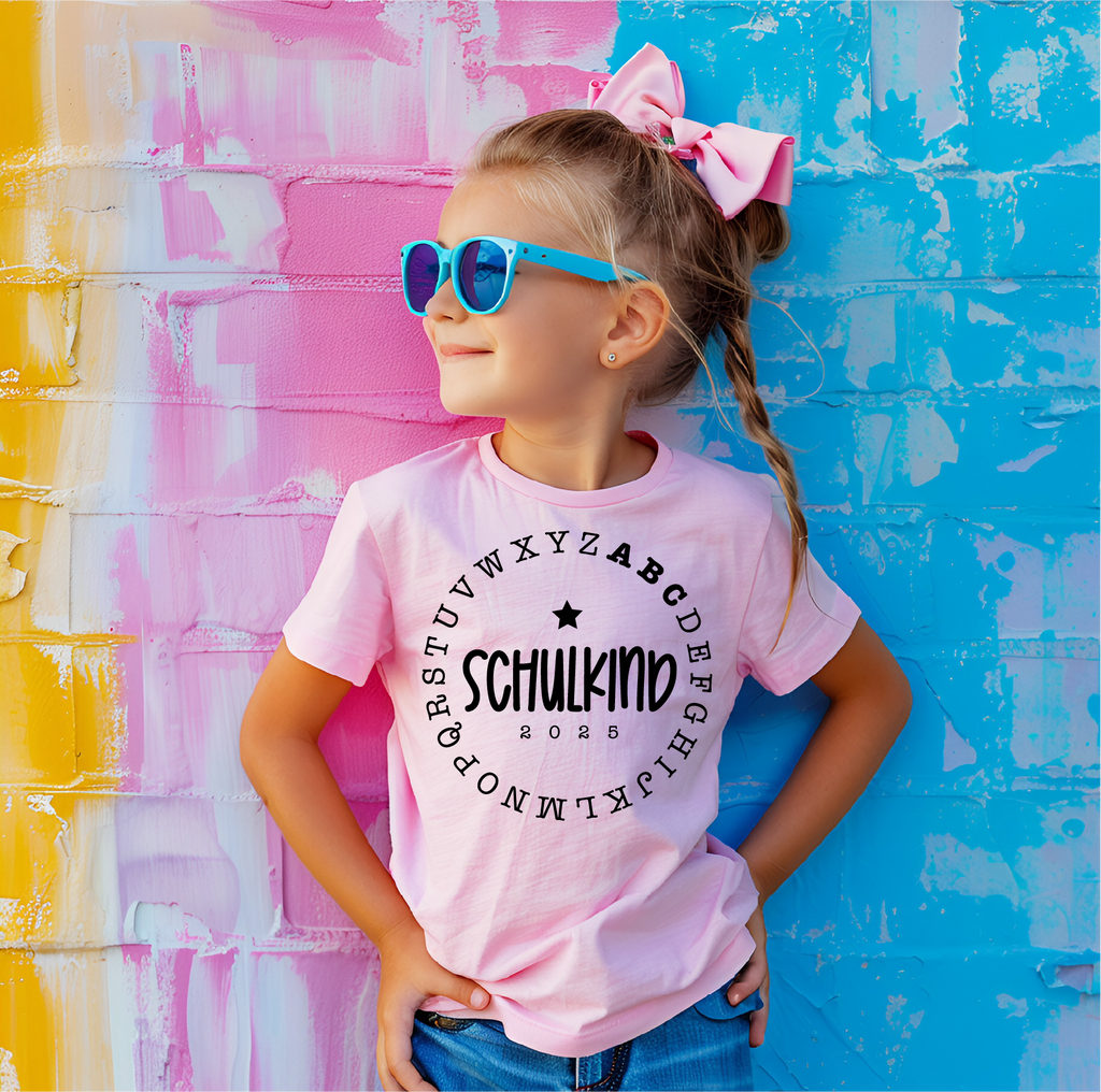 Schulkind ABC Stern T Shirt