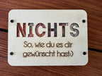 Geschenk Verpackung Nichts