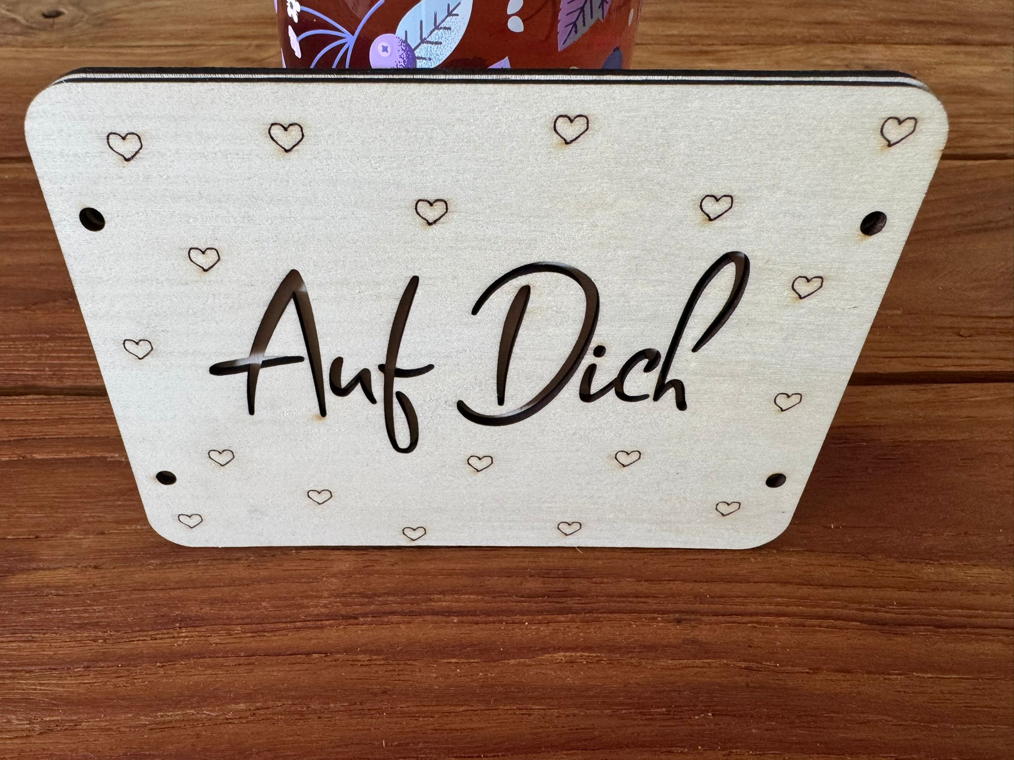 Geschenk Verpackung auf Dich