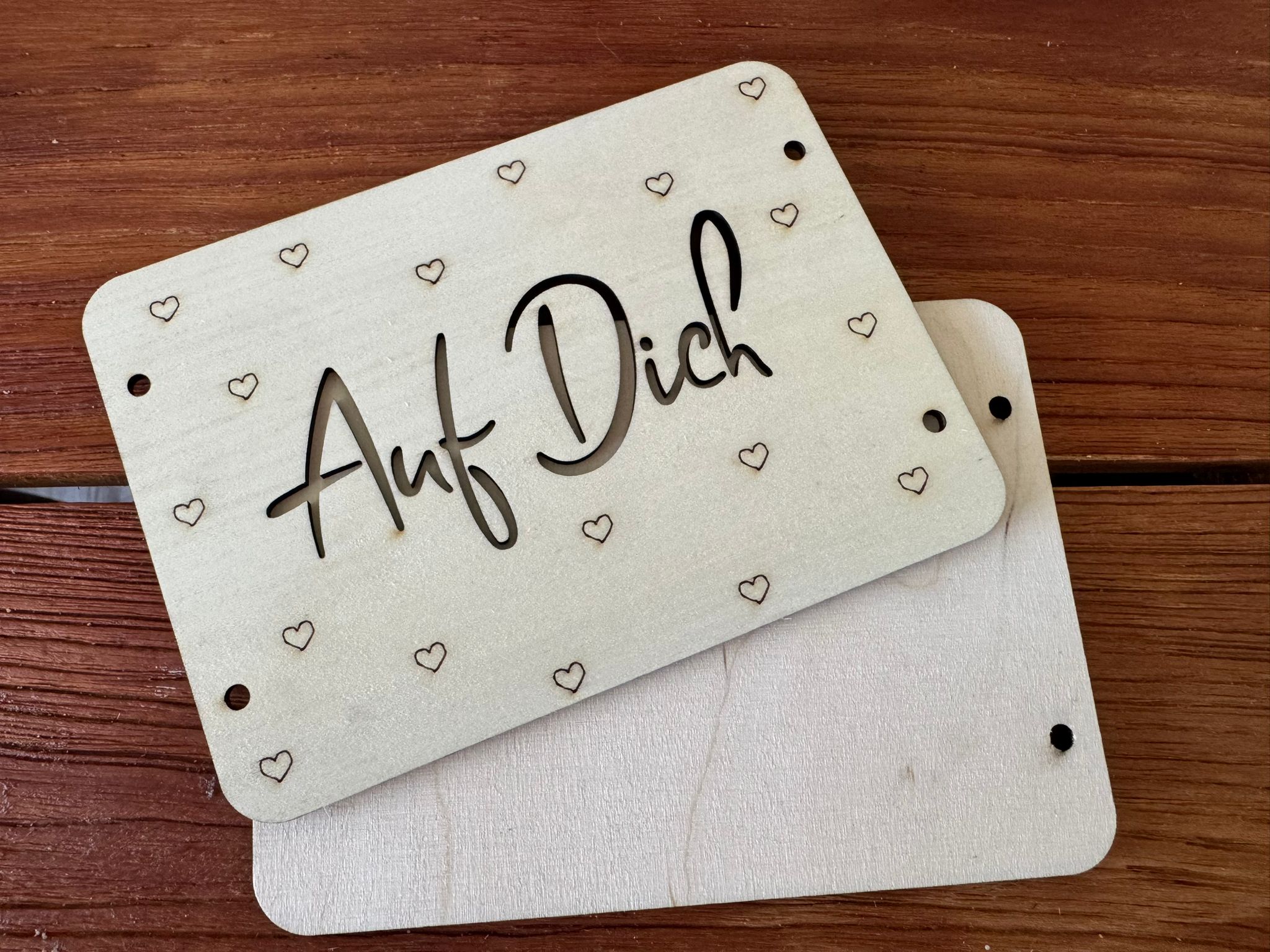 Geschenk Verpackung auf Dich